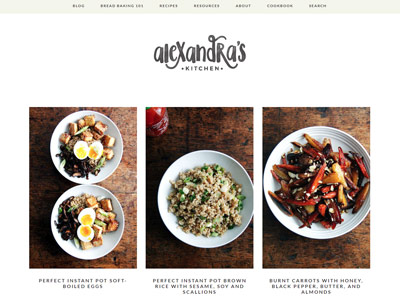 food blog thumbnail