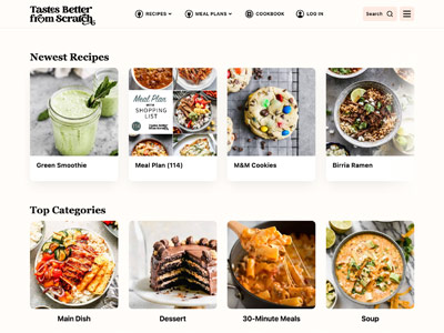 food blog thumbnail